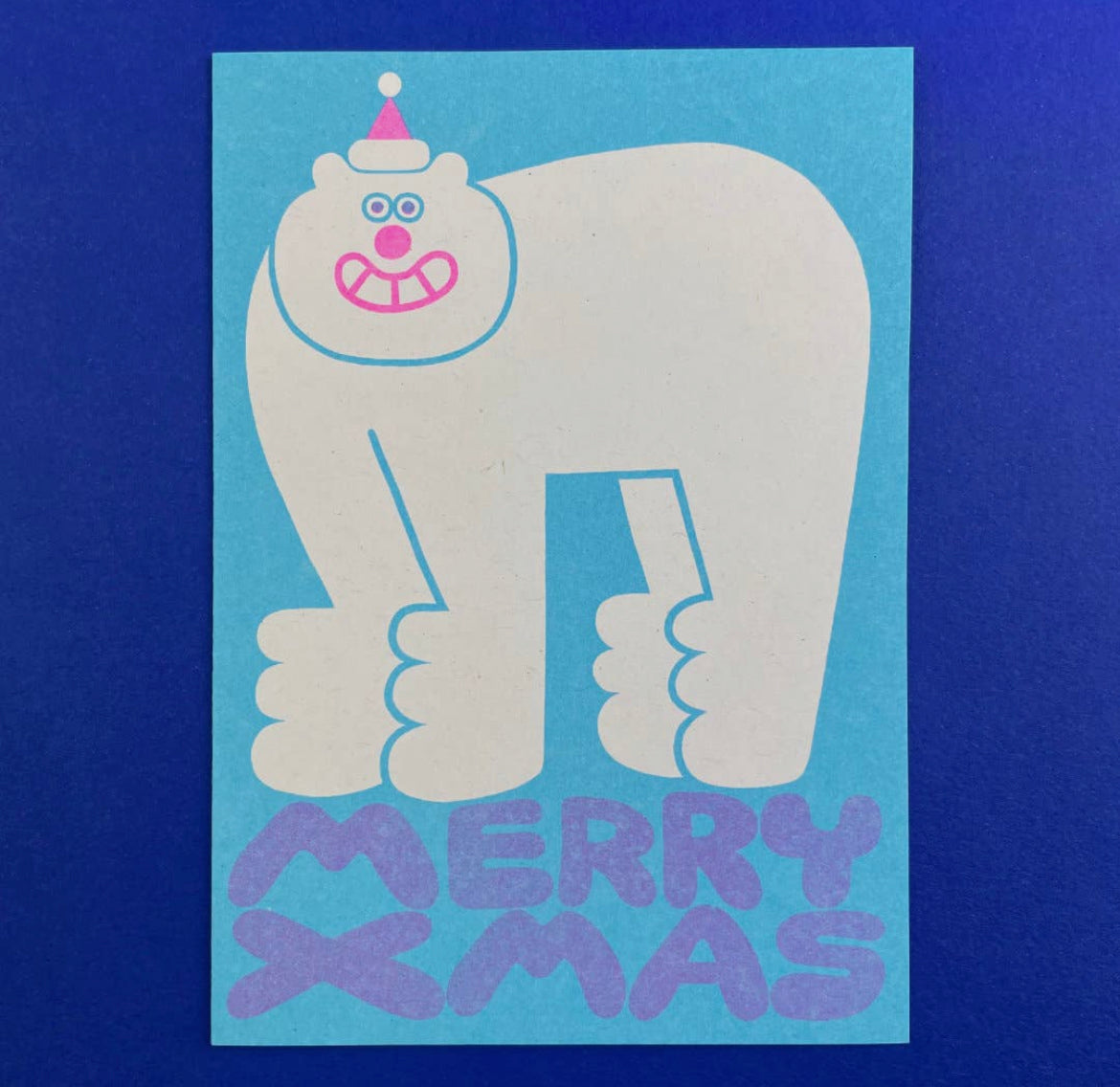 Polar Bear Christmas Card