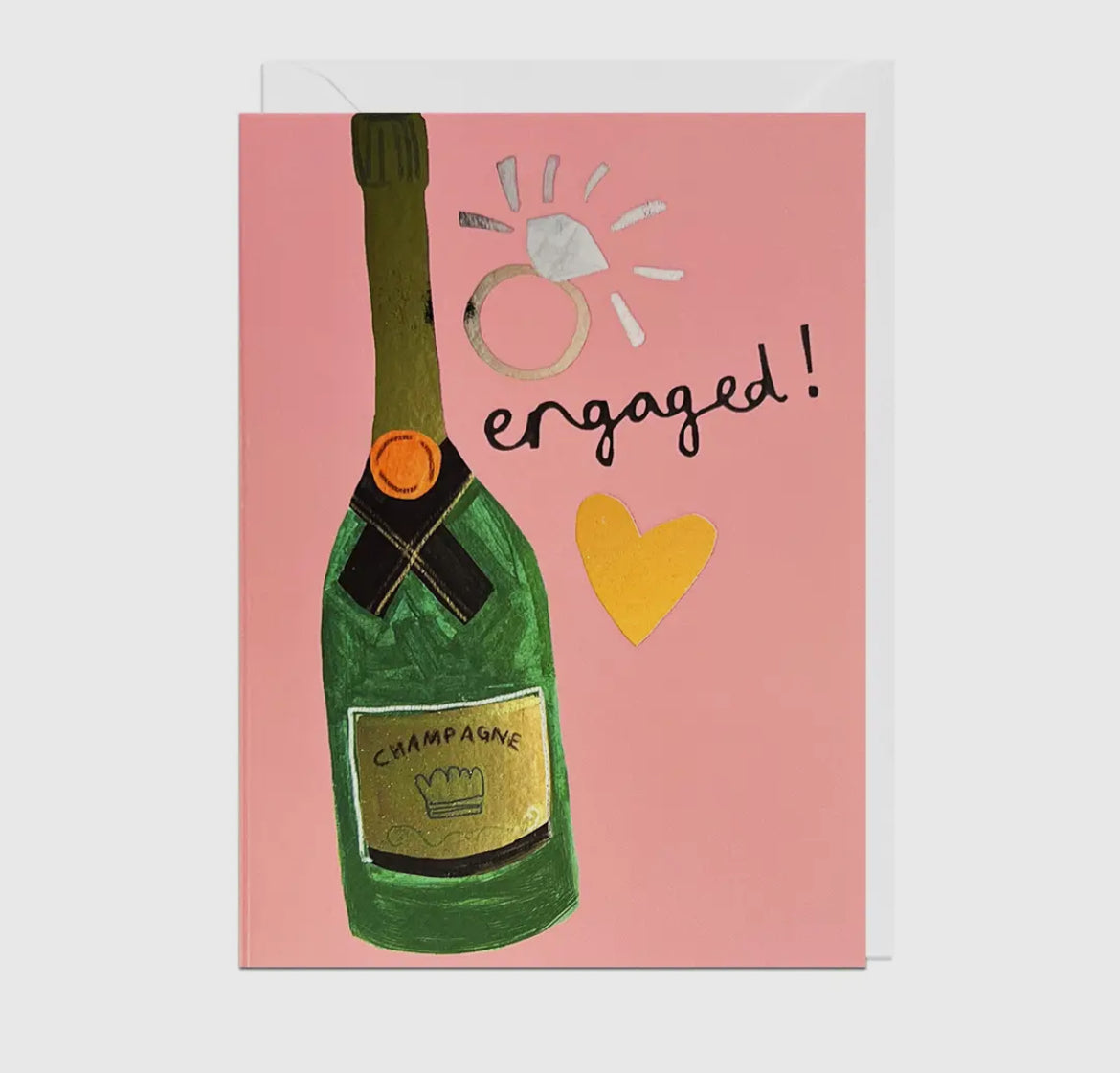 Engaged Foil Card
