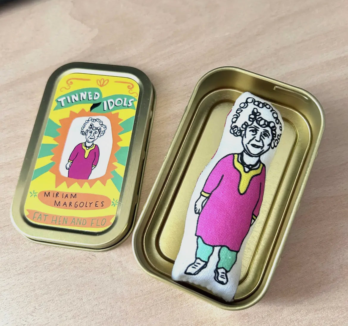 Miriam Margoyles - Mini Keepsake Doll and Tin