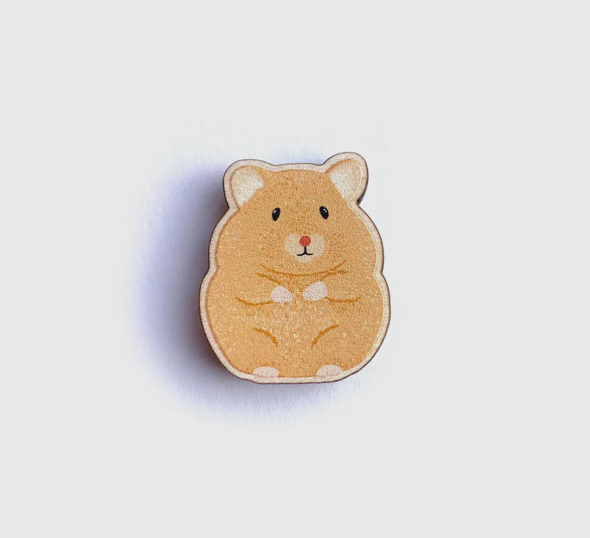 Hamster Wooden Pin
