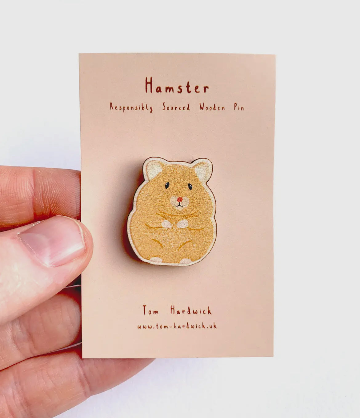 Hamster Wooden Pin