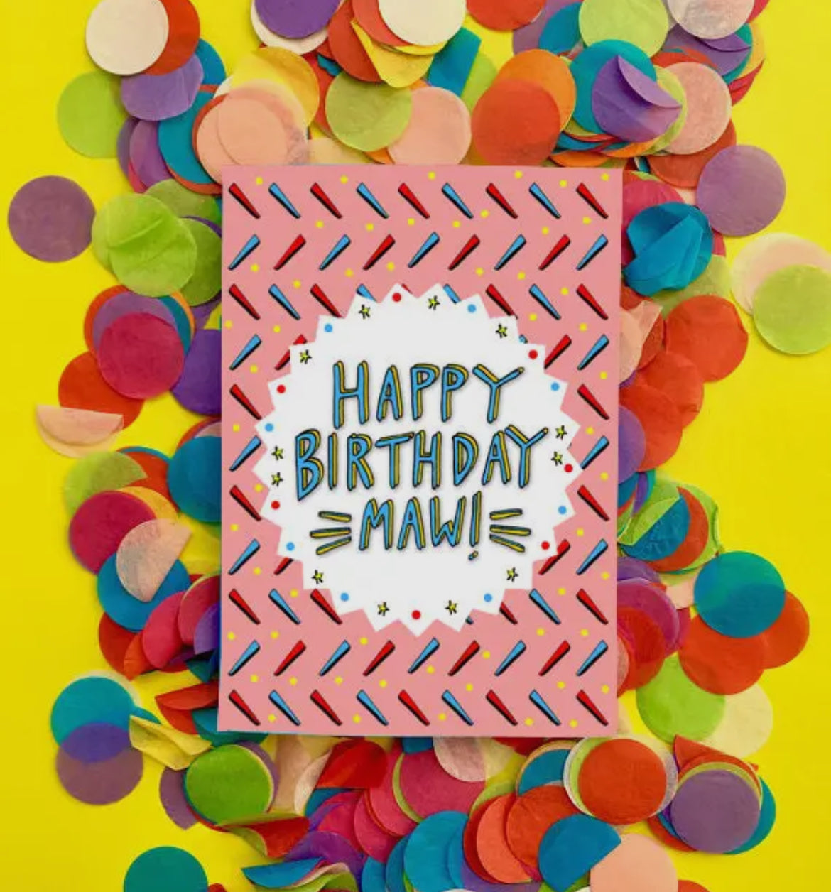 Happy Birthday Maw Card