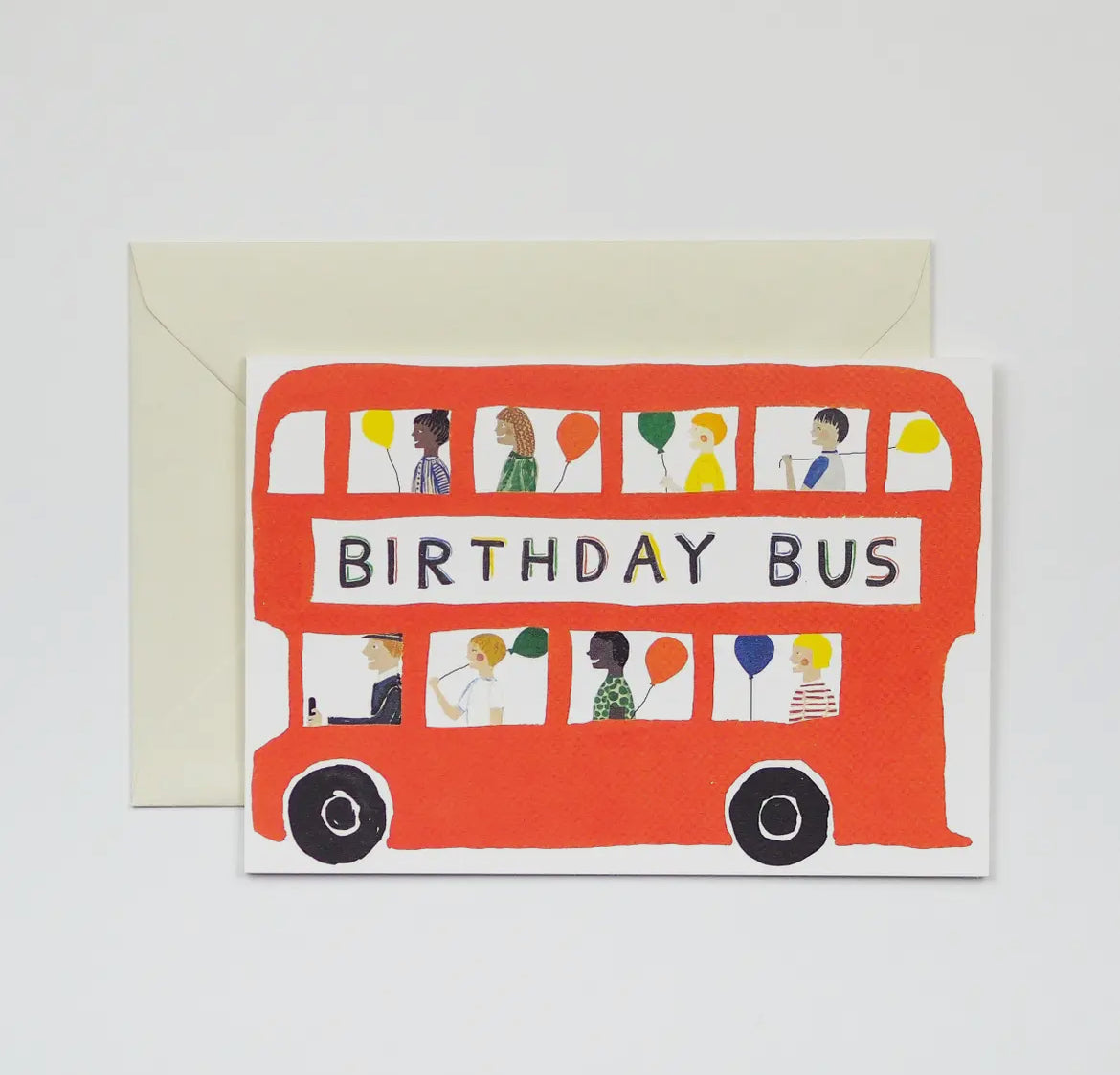 Birthday Bus Card
