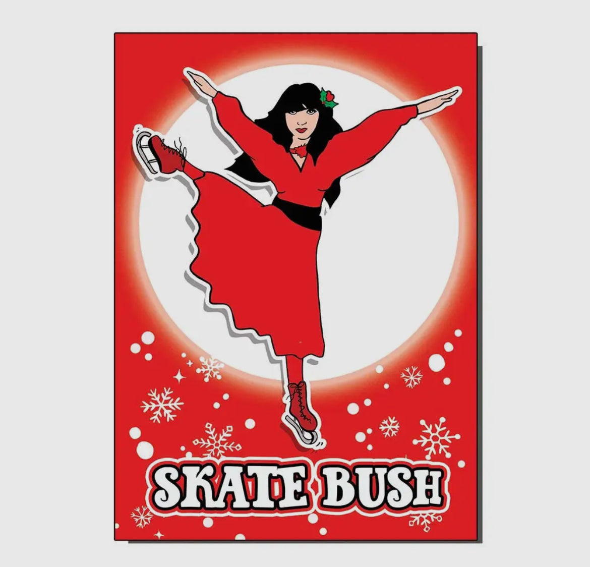 Skate Bush Christmas Card