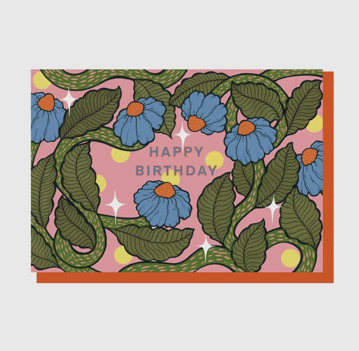 Happy Birthday Blooms Card