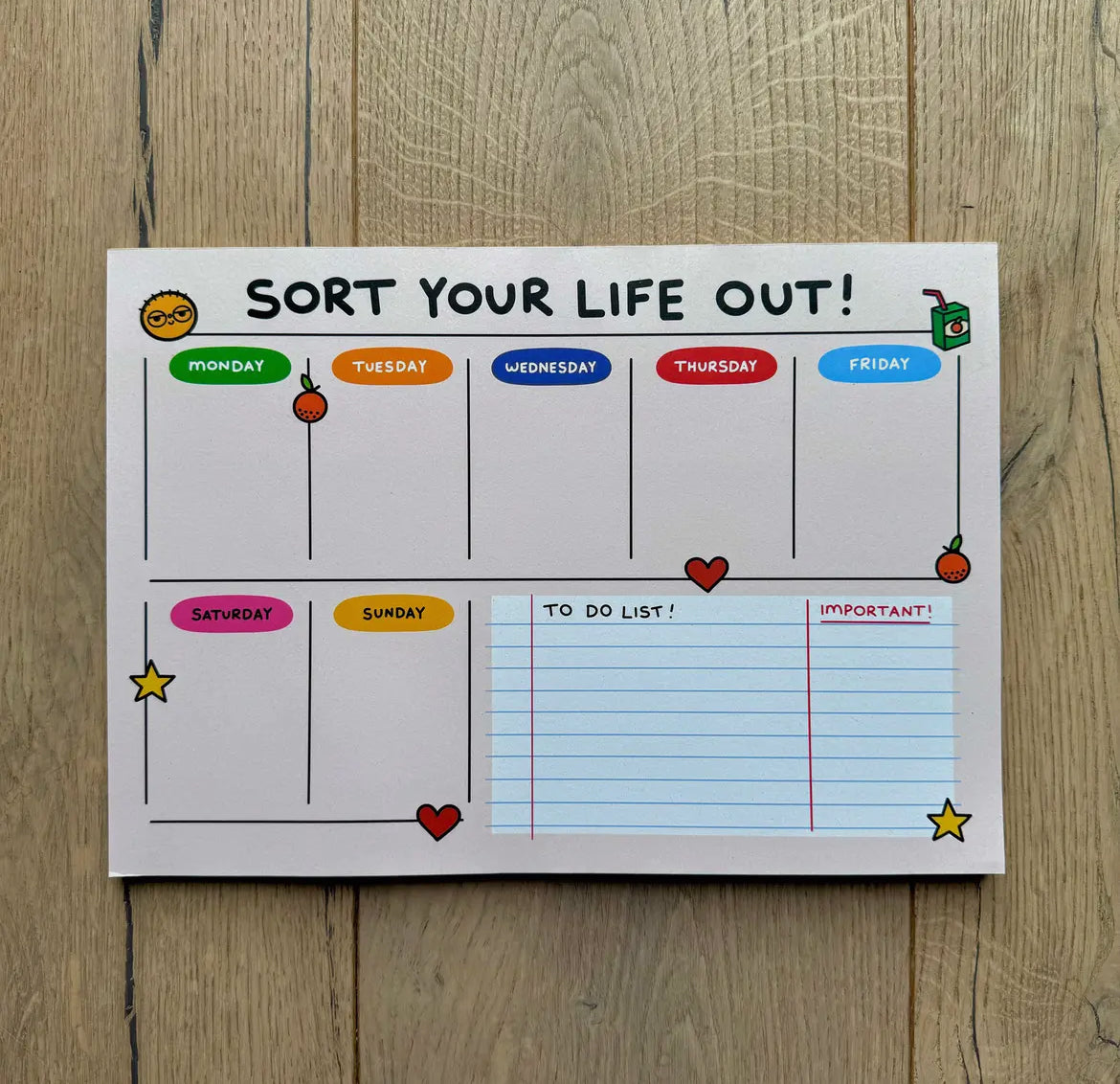 Sort Your Life Out Desk Planner