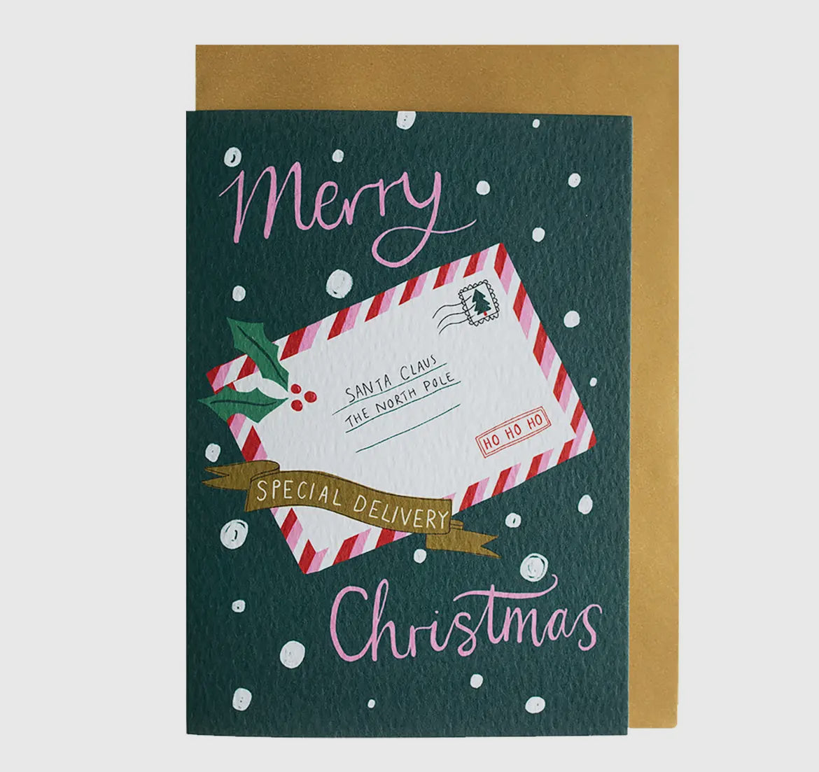 Letter To Santa Christmas Card