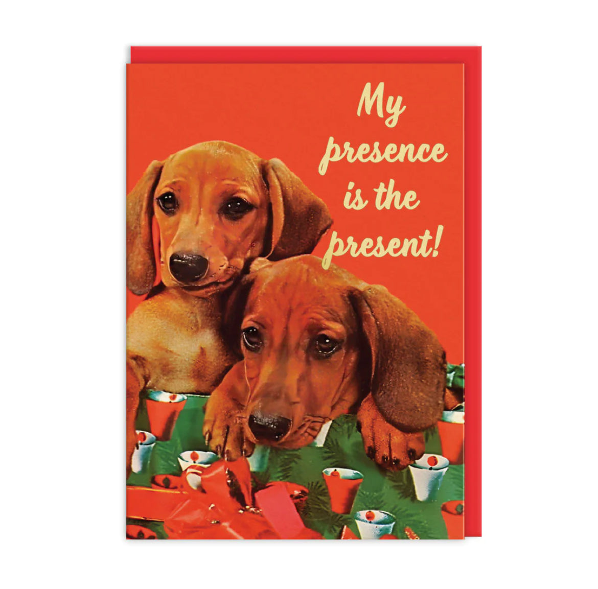 My Presence Is The Present Greeting Card