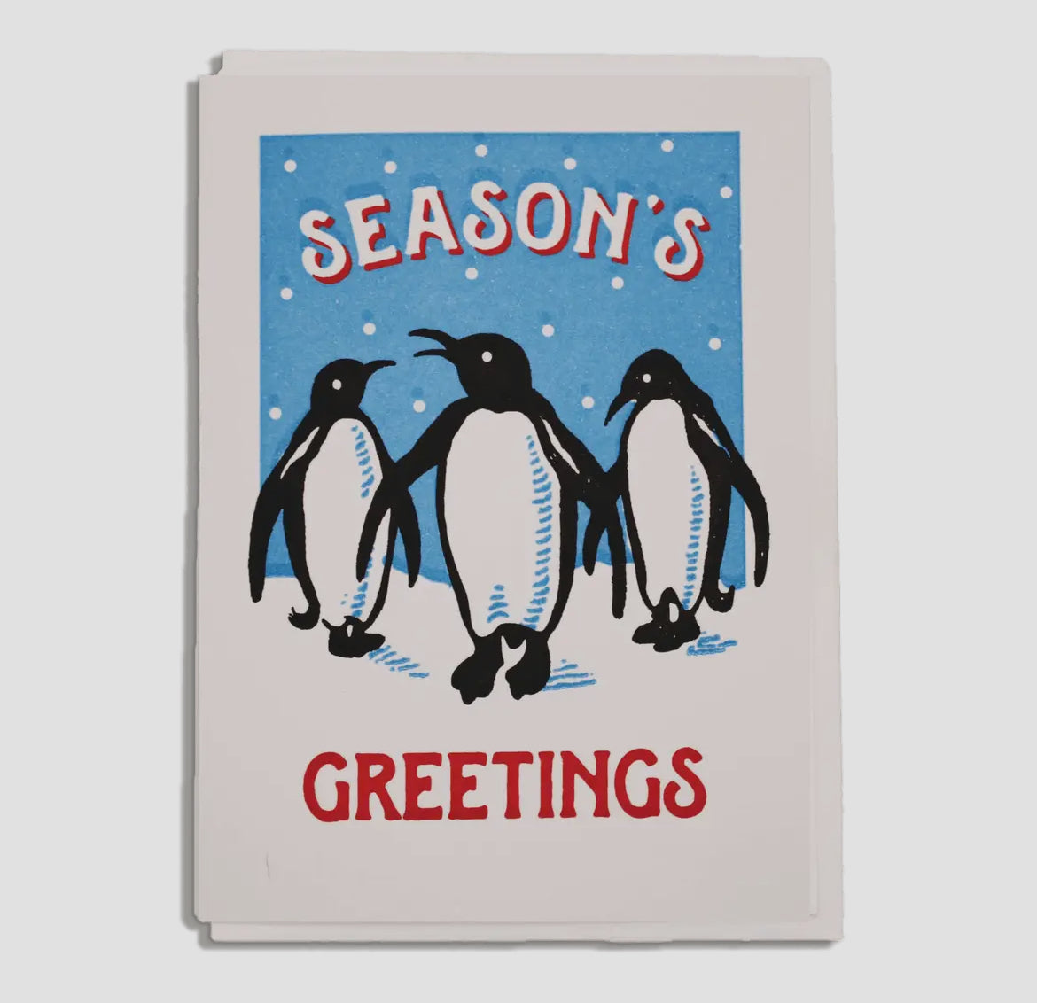 Penguin Mini Christmas Card