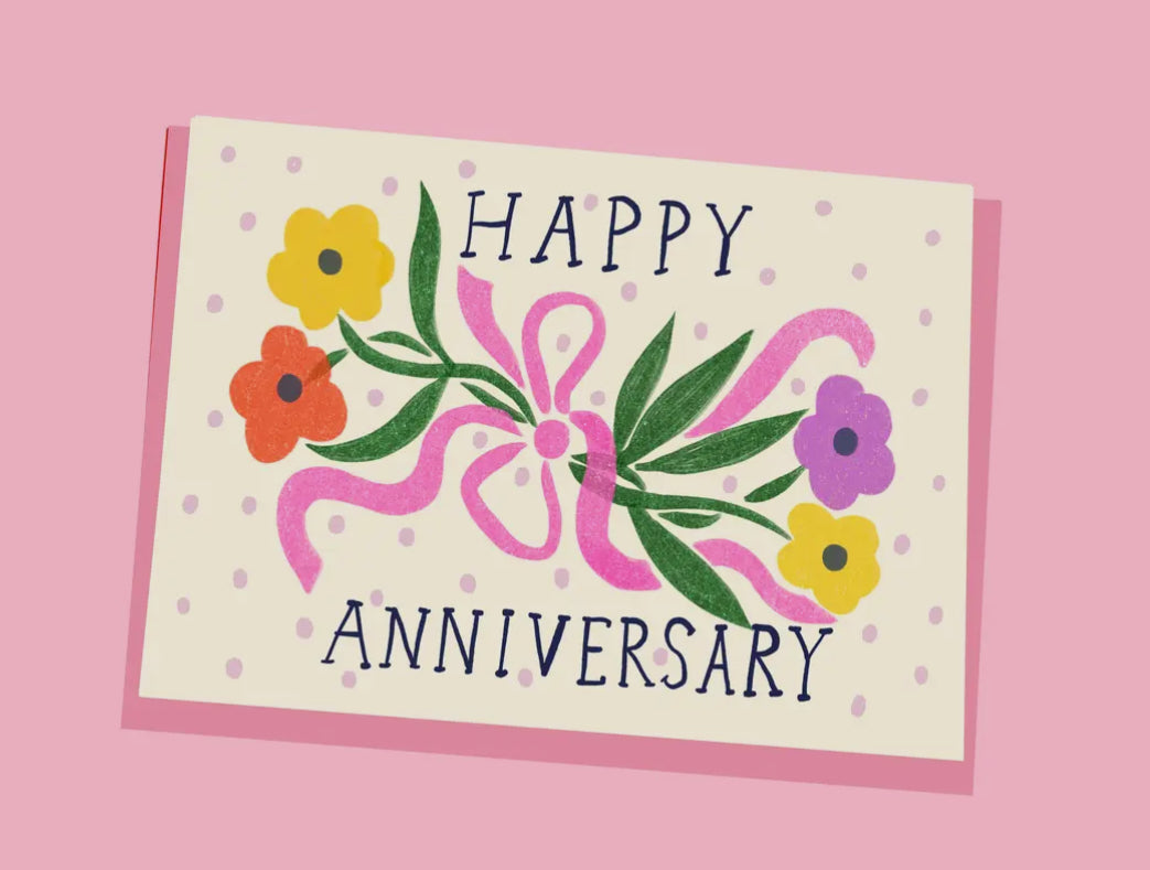 Anniversary Posy Greeting Card