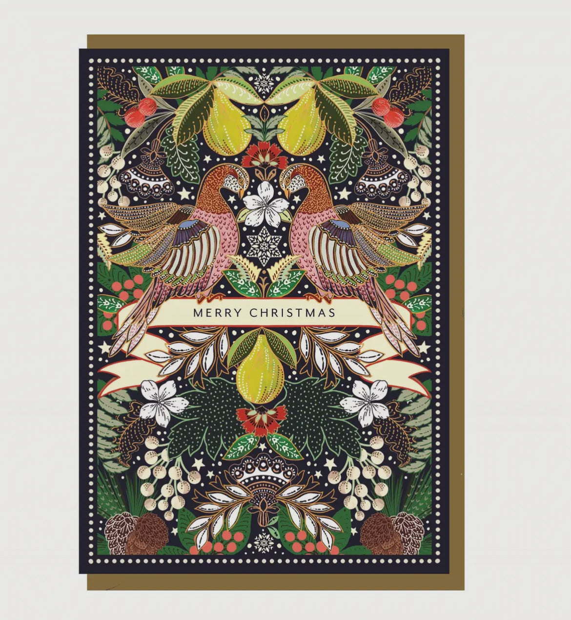 Christmas Partridges Card