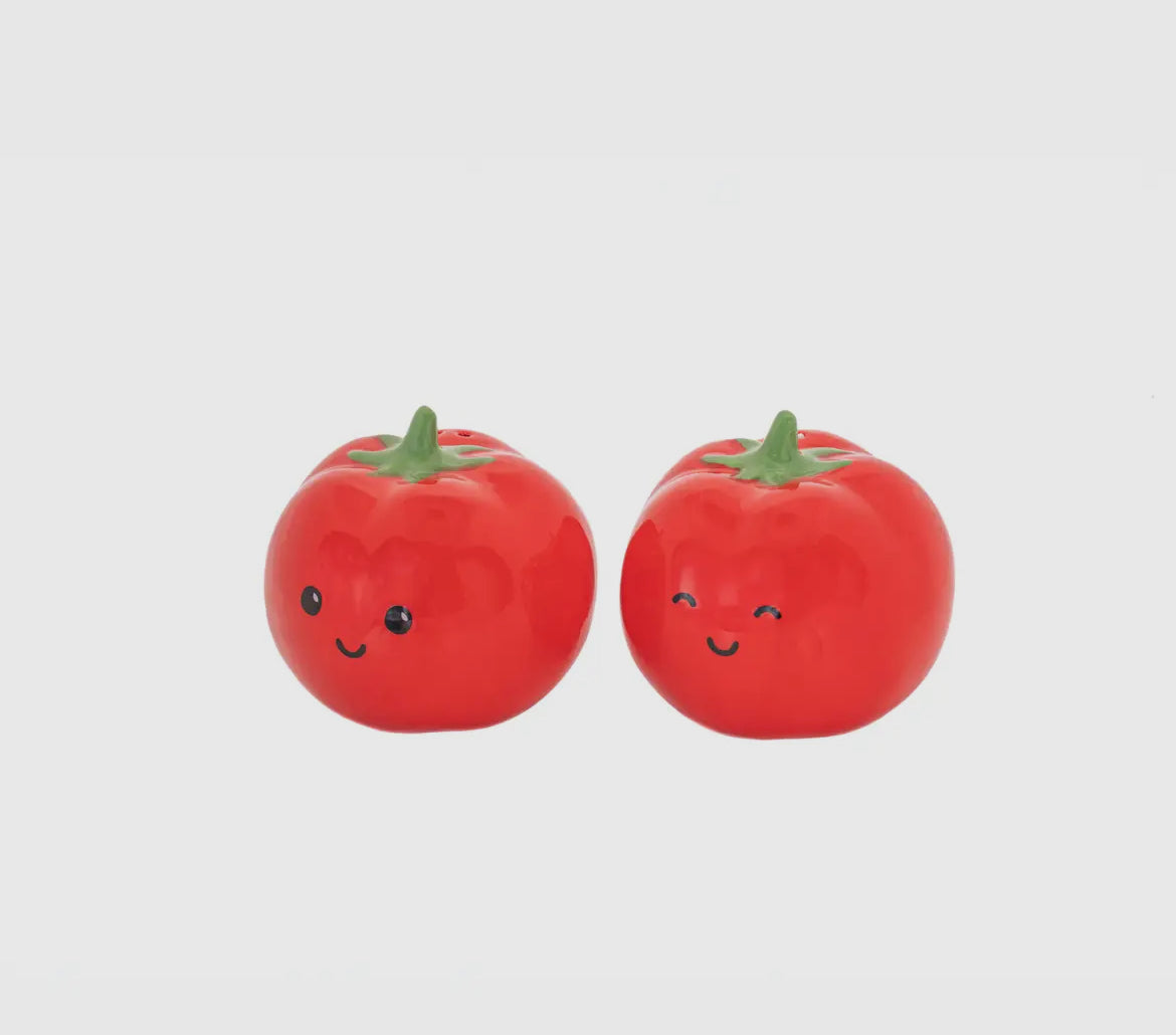 Tomato Salt & Pepper Shakers