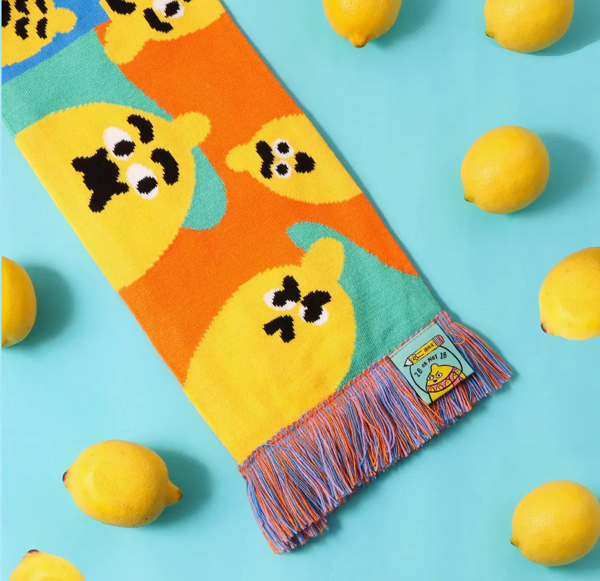 Lemotional Lemon Scarf