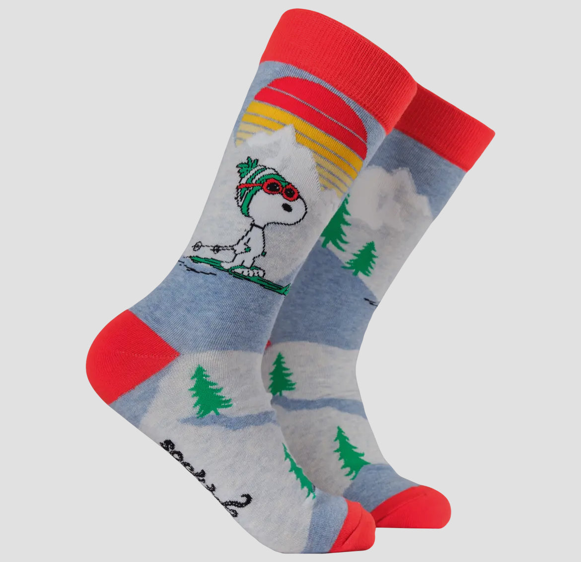 Snoopy in the Mountains Socks