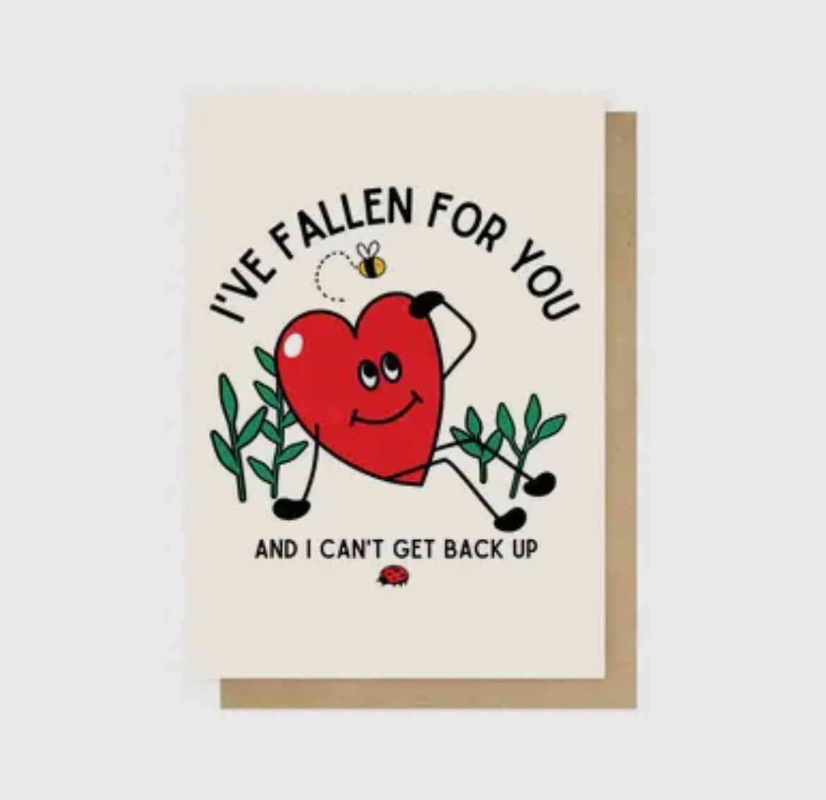 I've Fallen For You Greetings Card