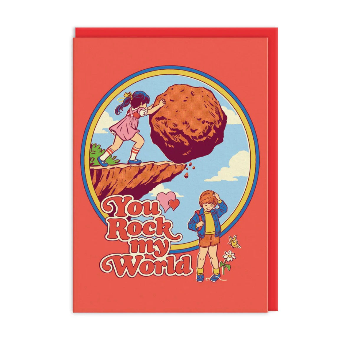 You Rock My World Greeting Card