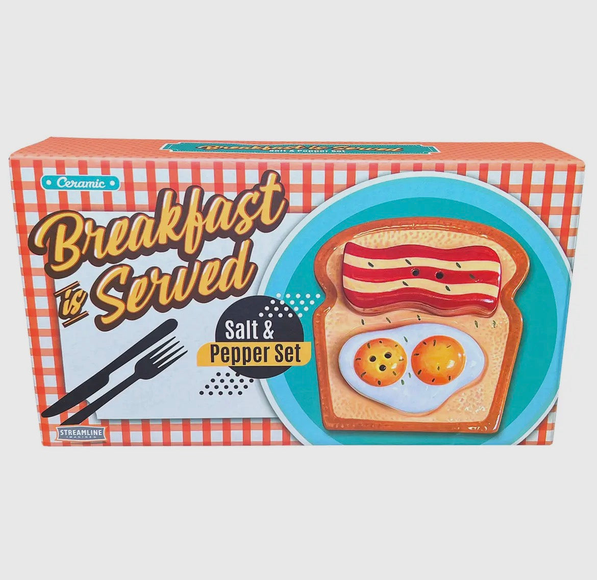 Breakfast Is Served Salt & Pepper Set