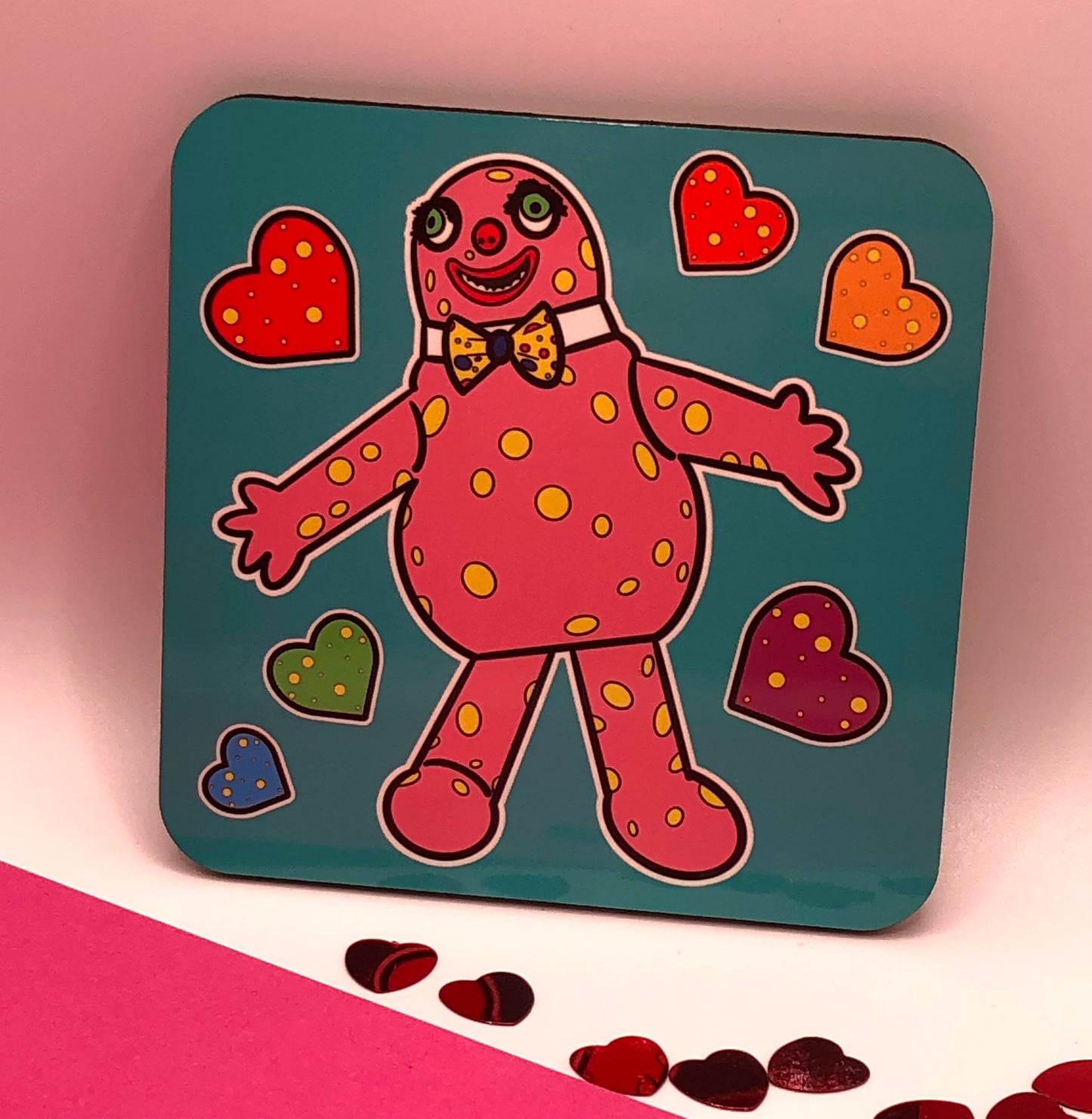 Blobby Love Coaster