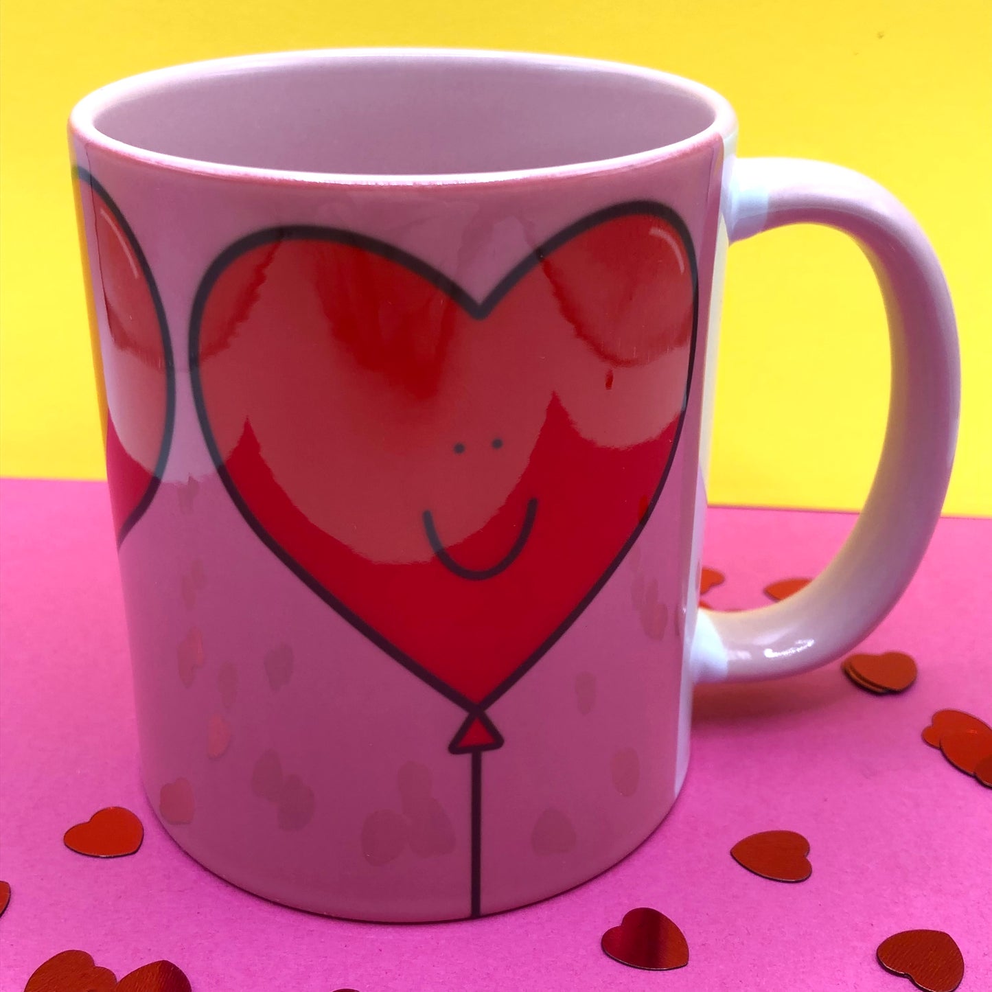 Heart Balloon Mug