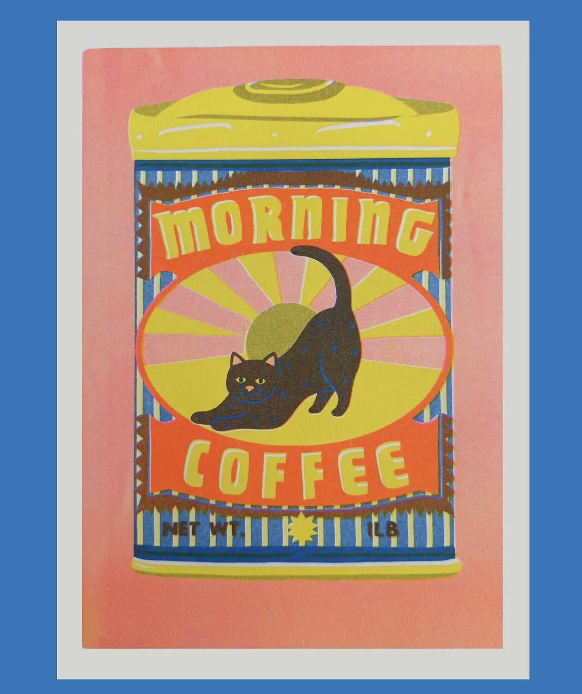 Morning Coffee A4 Riso Print