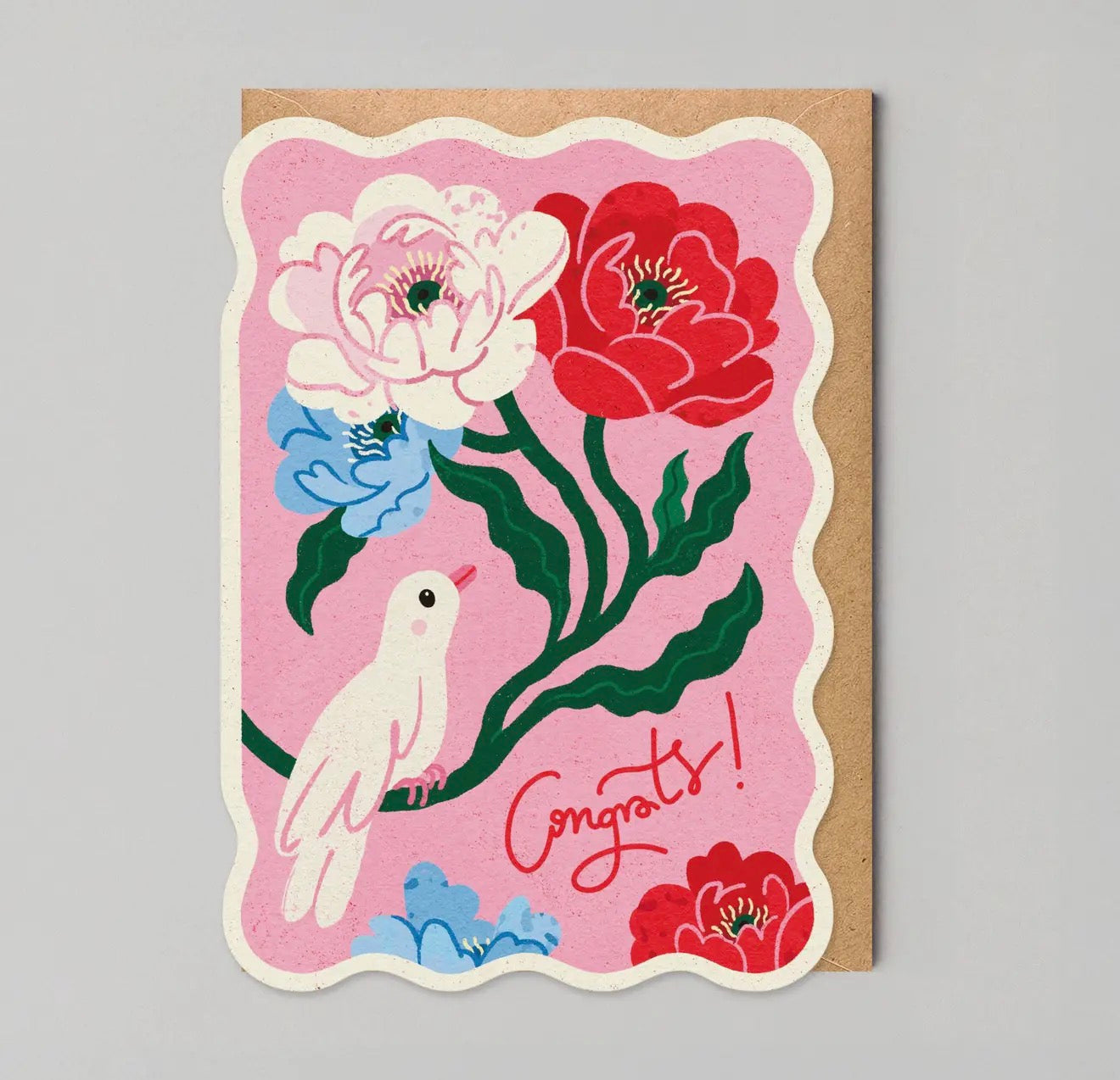 White Bird Congratulations Card