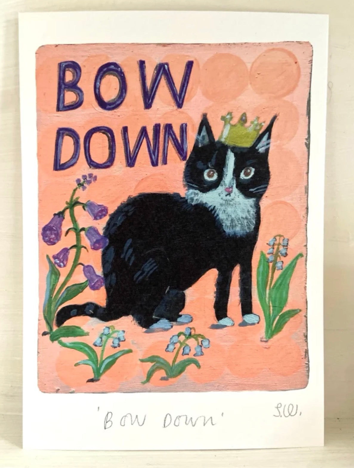 Bow Down Print