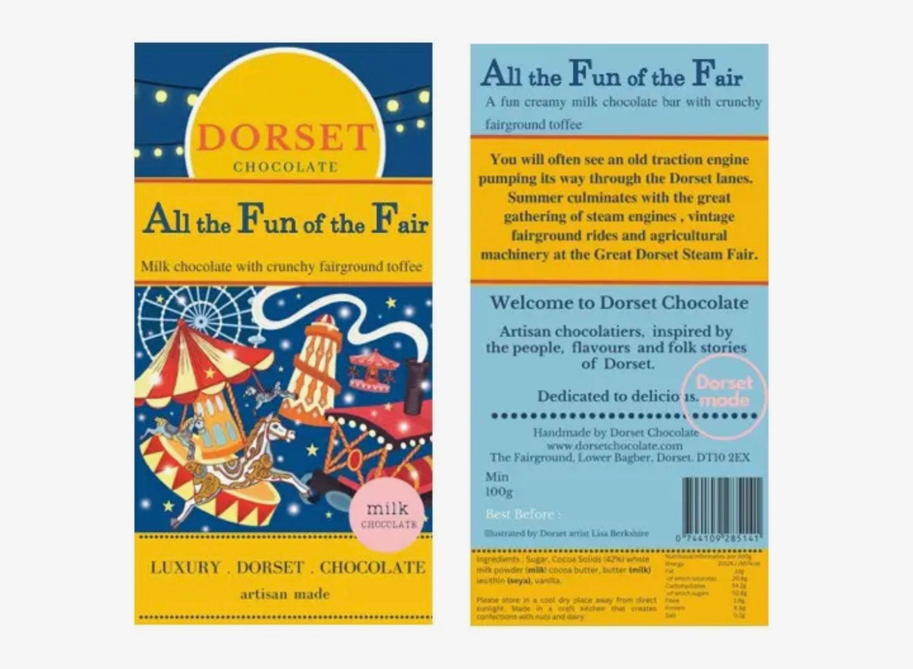 All Fun of the Fair-Creamy Milk Chocolate Bar