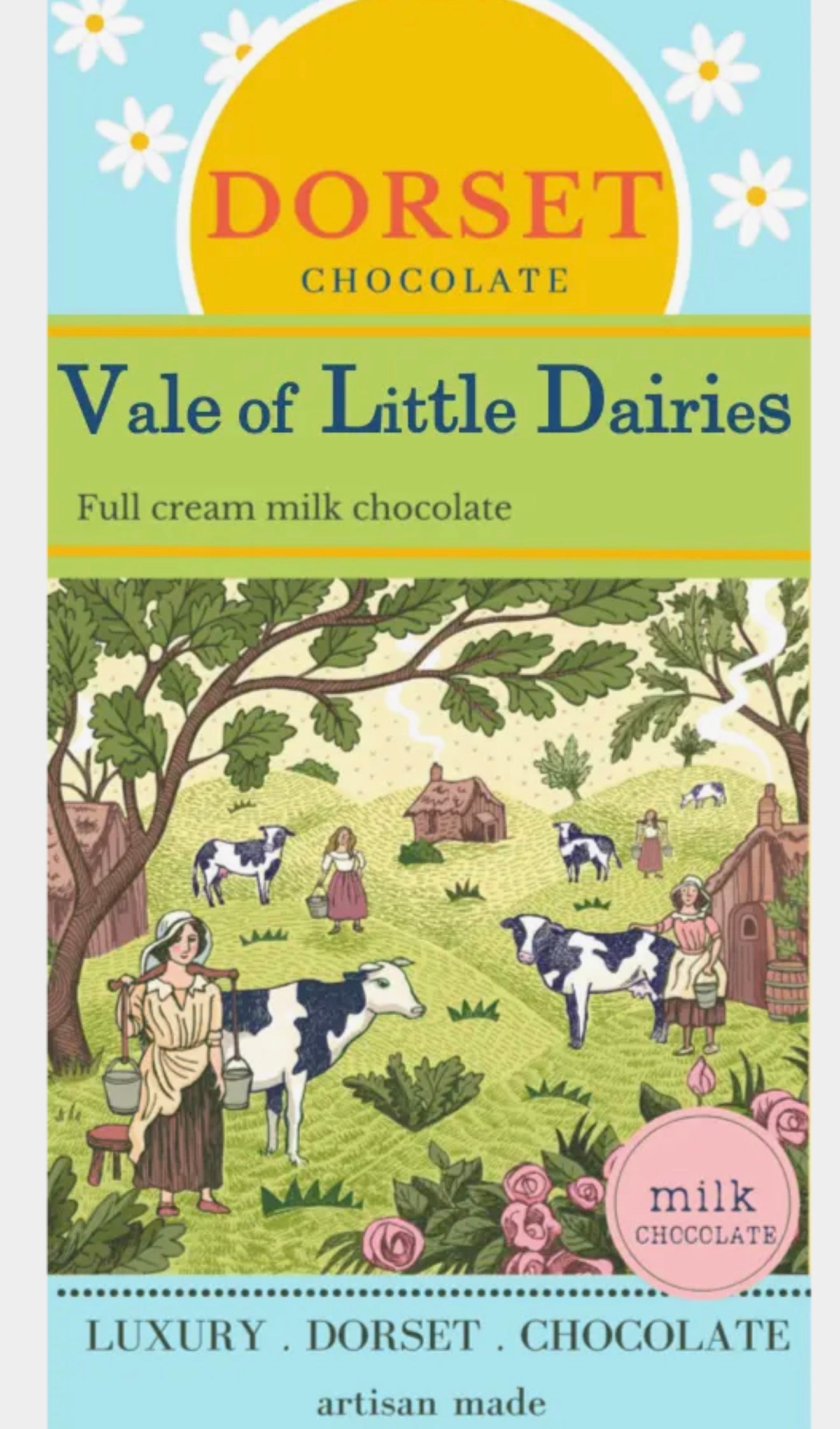 Vale of Little Dairies - A Full Cream Milk Chocolate Bar