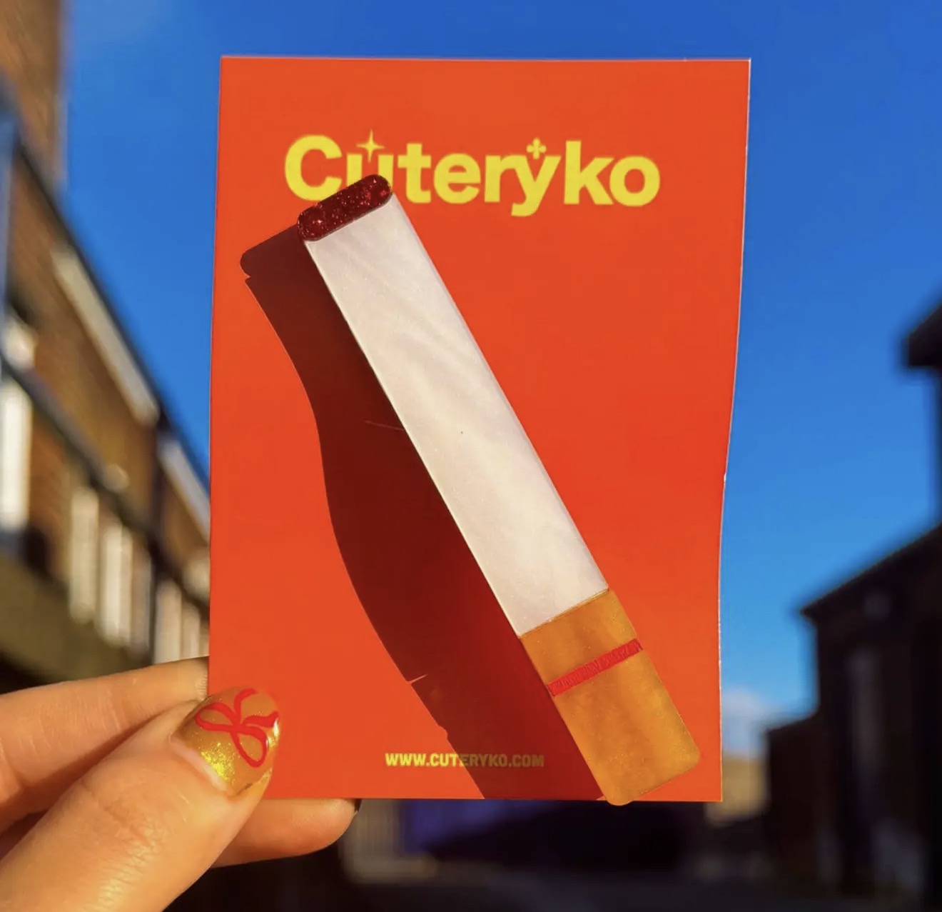 Cigarette Hair Clip