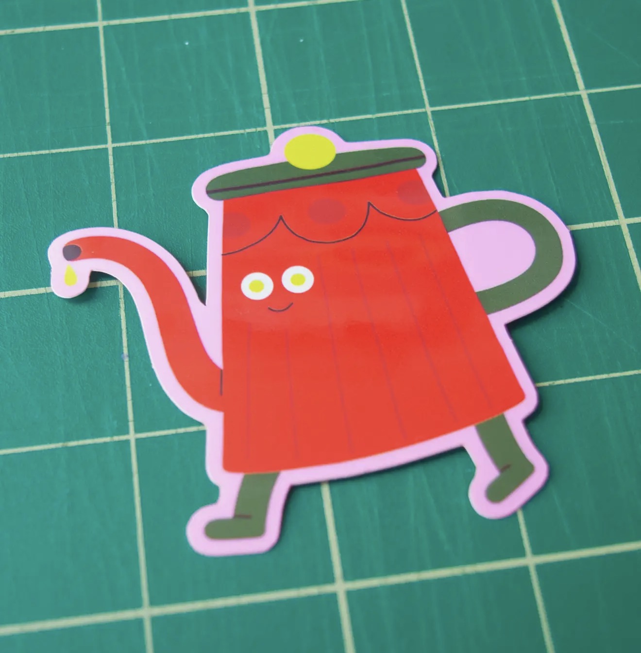 Kettle Vinyl Sticker