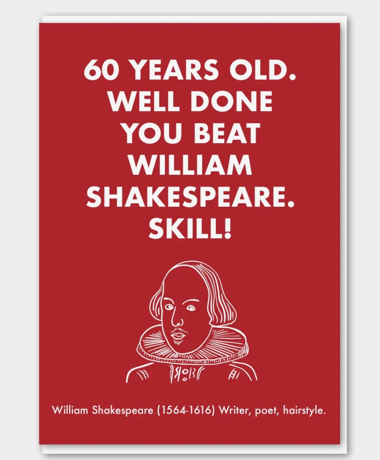 Shakespeare 60 Card