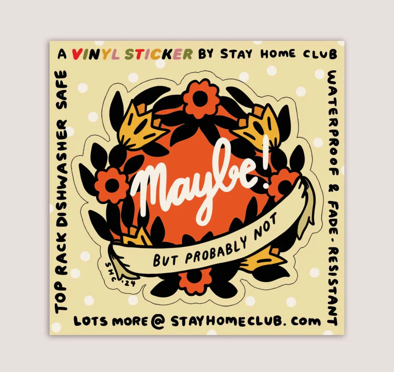 Maybe Sticker
