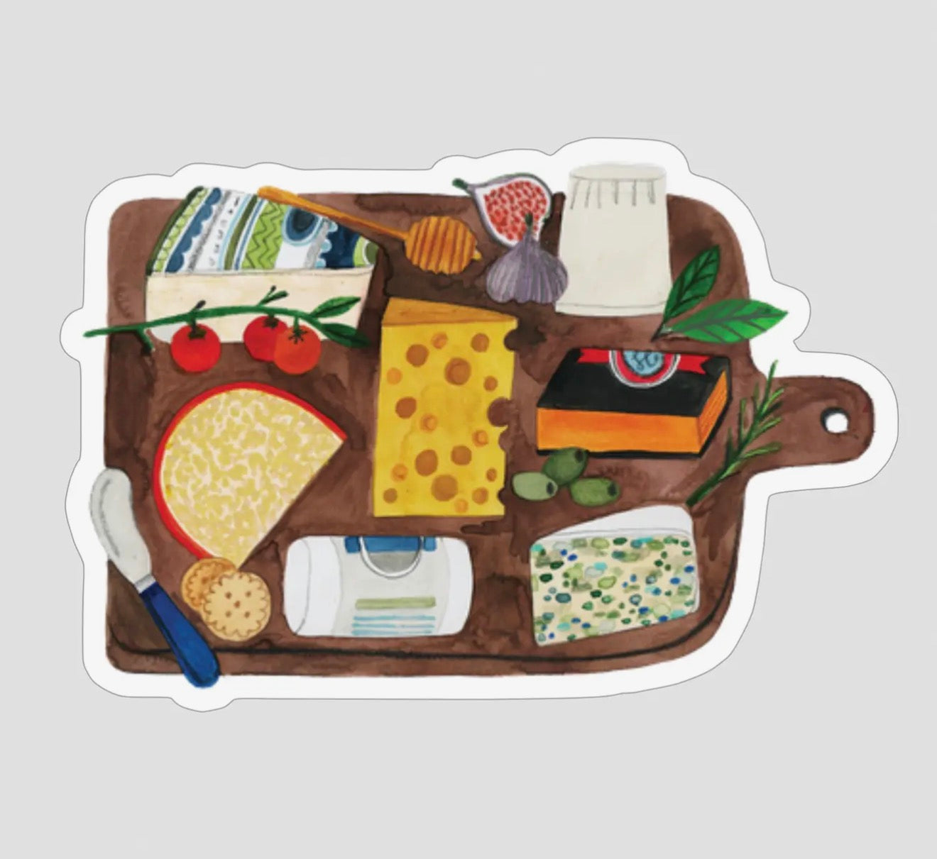 Cheeseboard Sticker