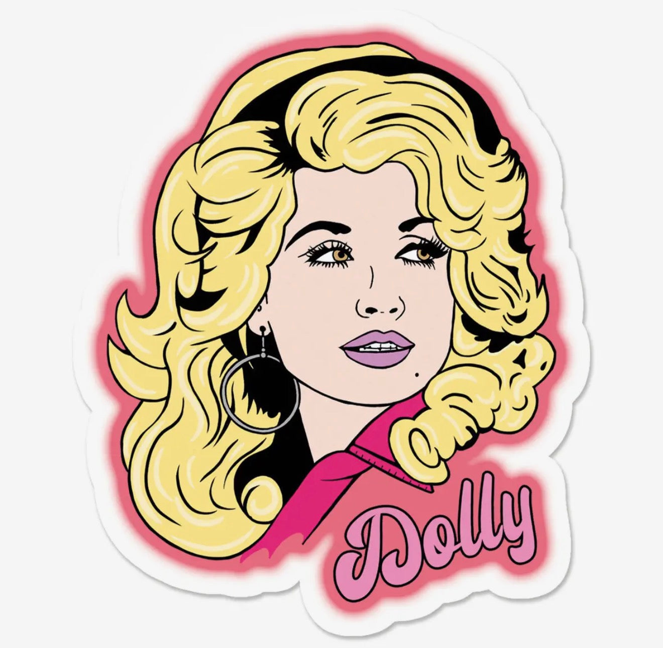 Dolly Vinyl Sticker