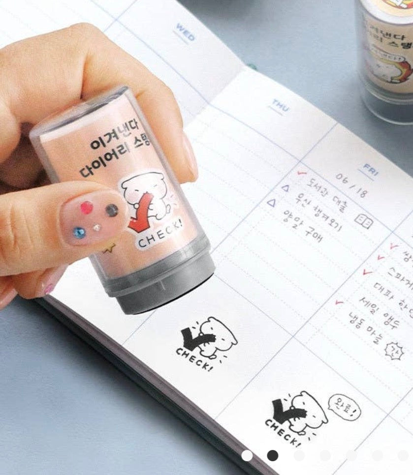 Iconic Blah Blah Self-Inking Diary Stamp