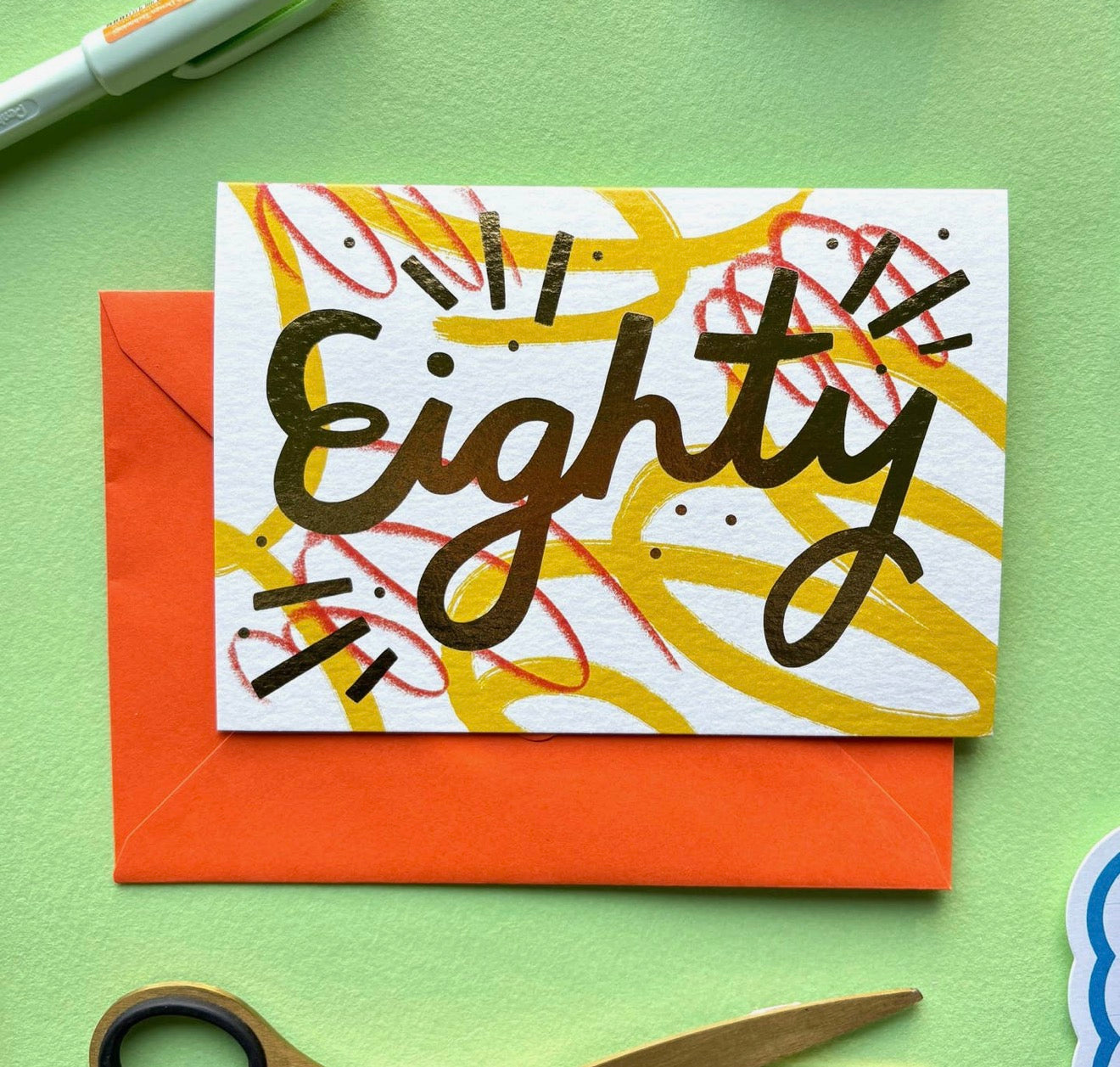 80th Birthday Card