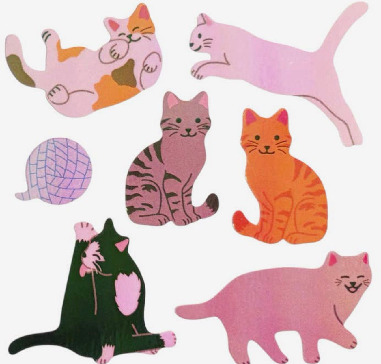 Pearl Cat Stickers