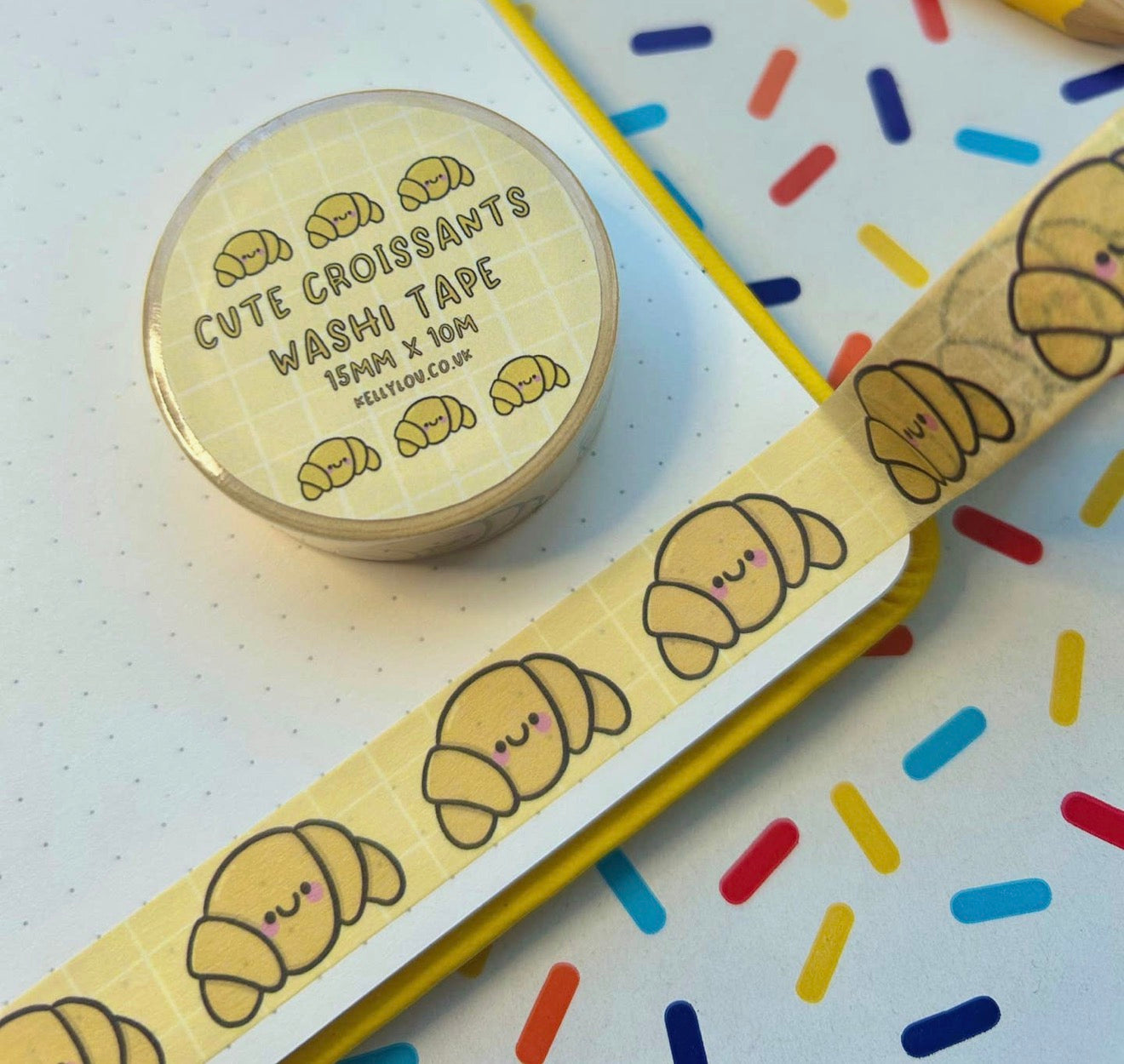 Cute Croissants Washi Tape