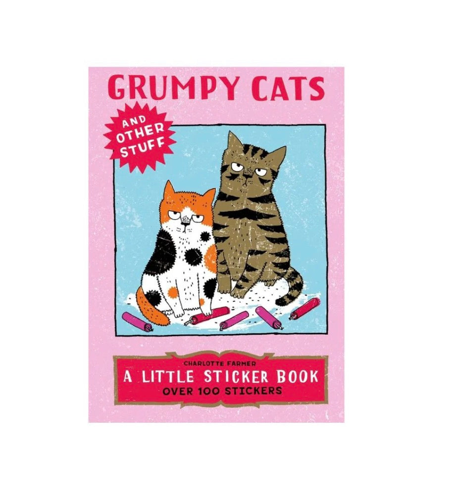 Grumpy Cats Sticker Book