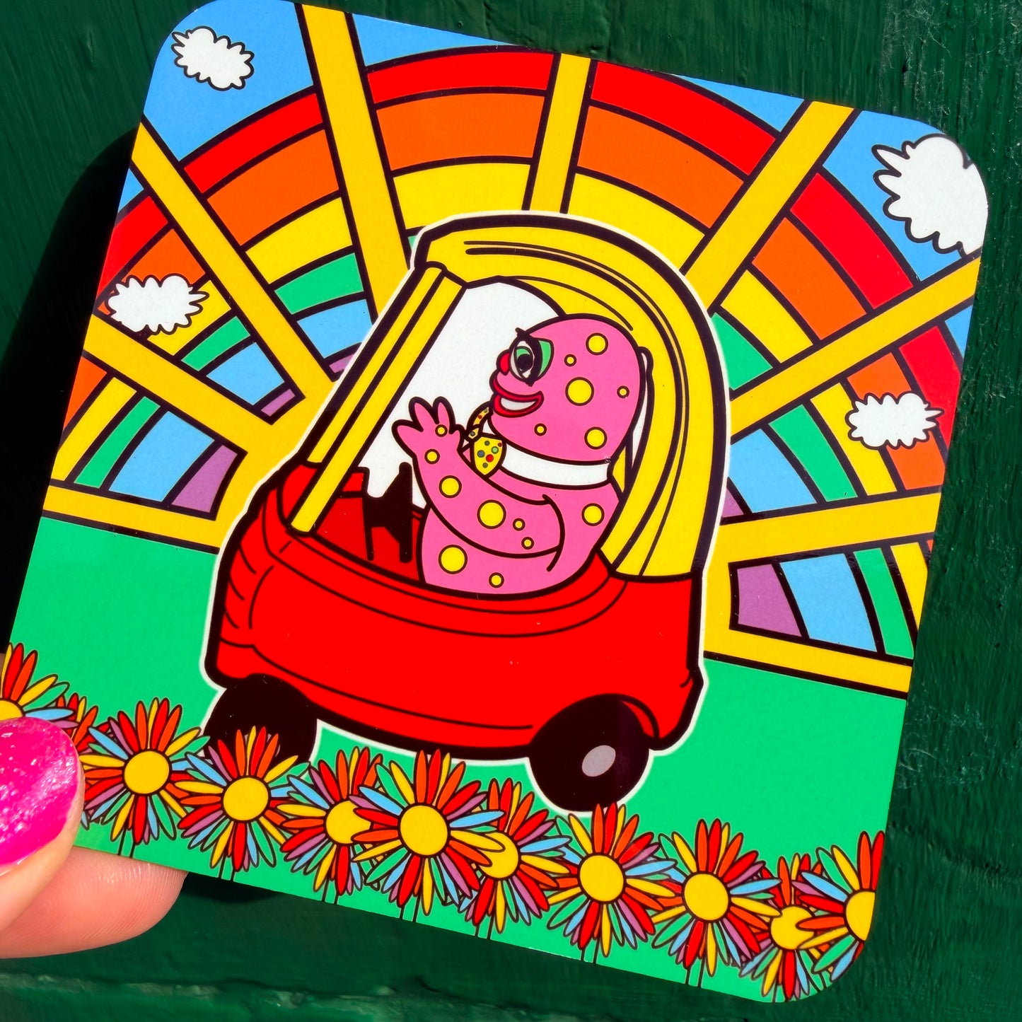 Blobby Car Coaster