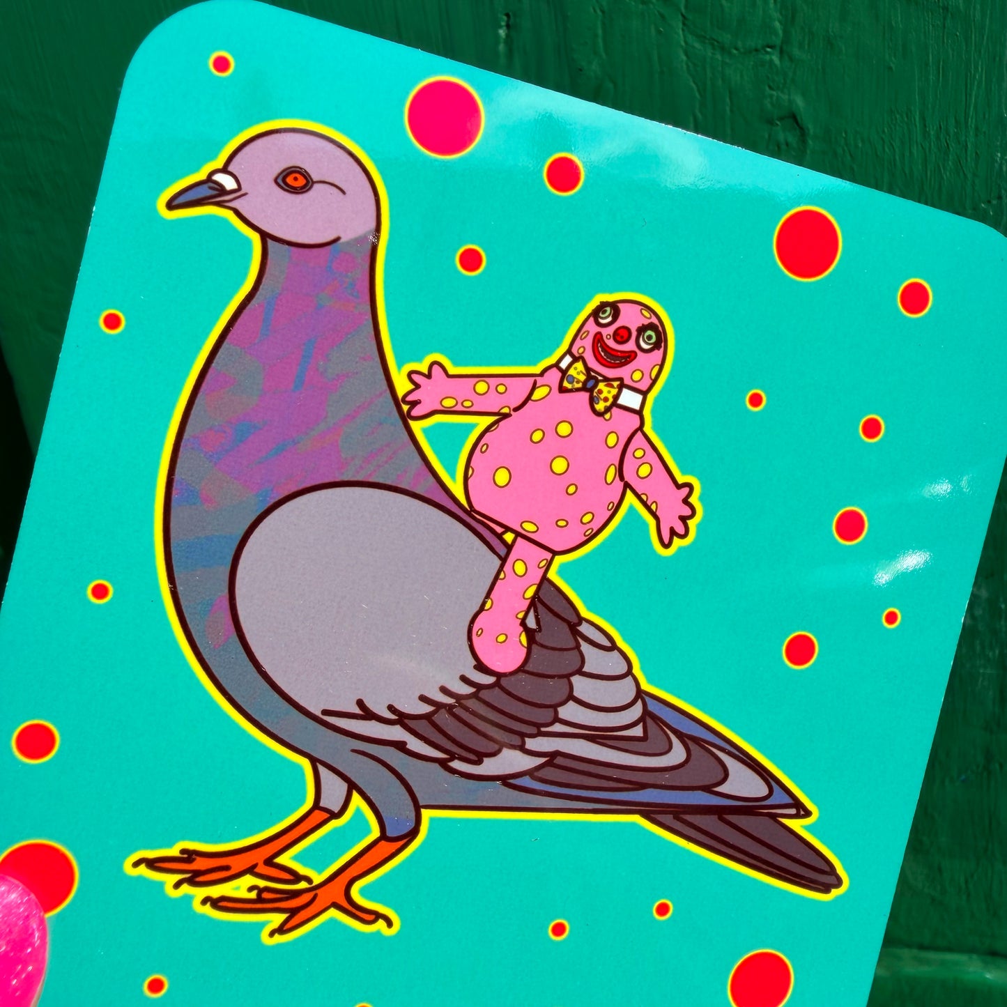 Blobby & Pigeon Coaster