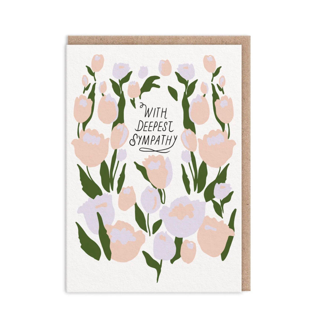 Floral With Deepest Sympathy Card