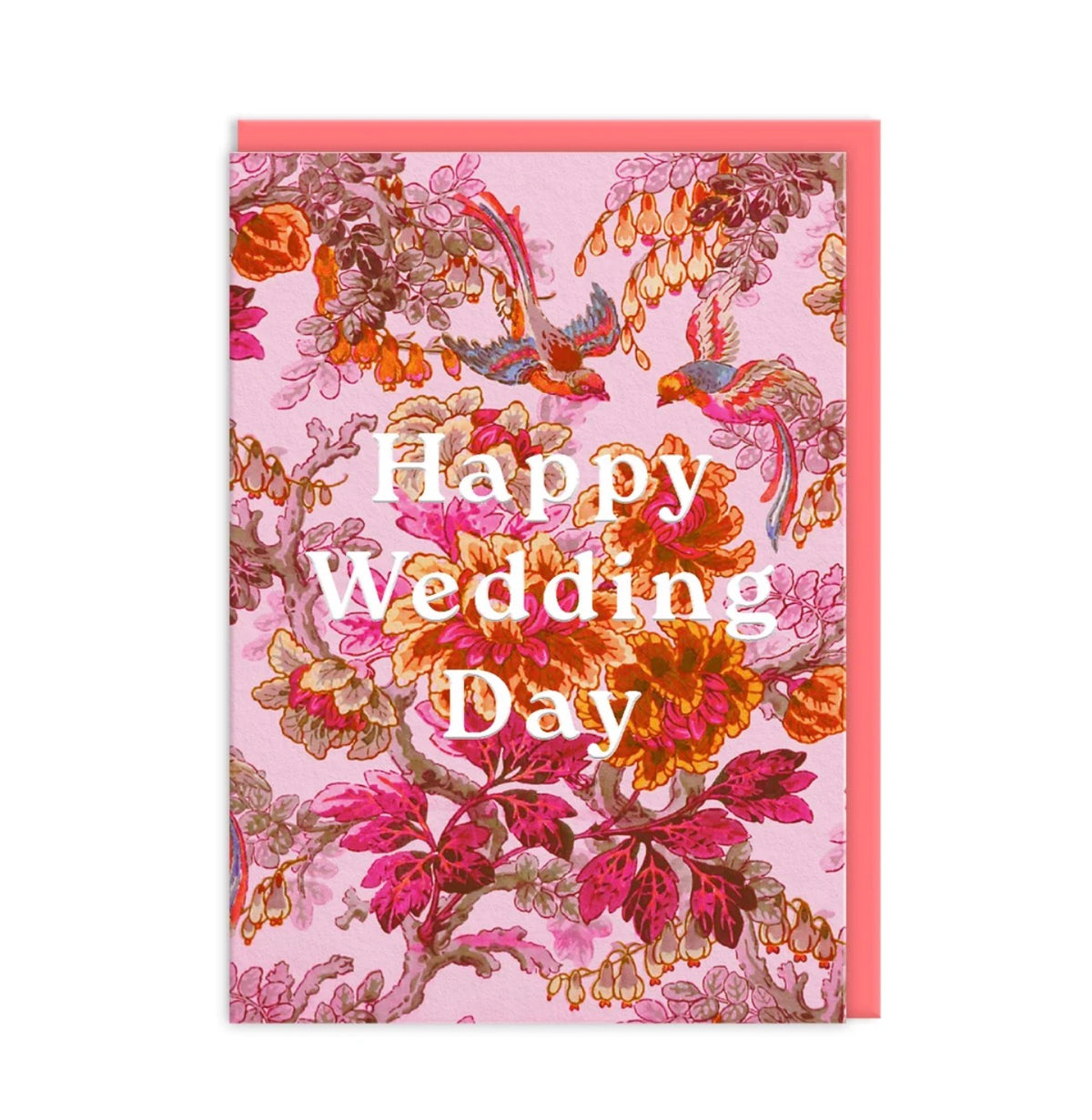 Wedding Birds Of Paradise Greeting Card