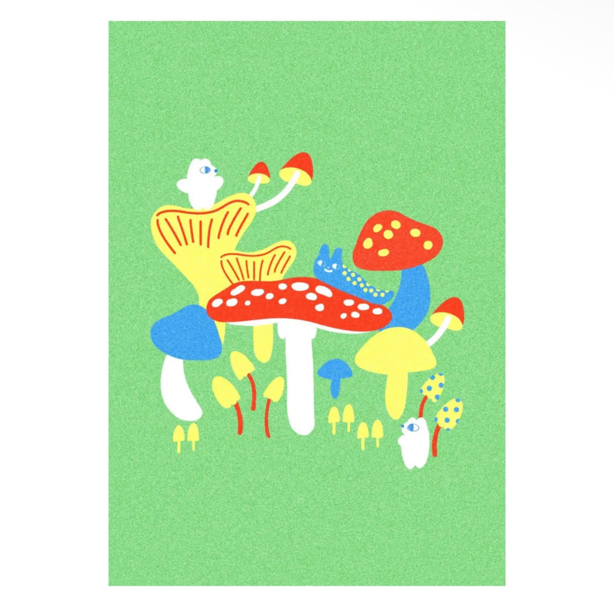 A3 Toadstool Art Print