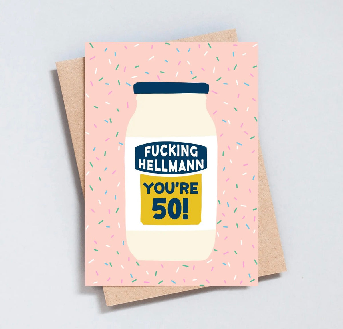 Fucking Hellmann 50th Birthday Card