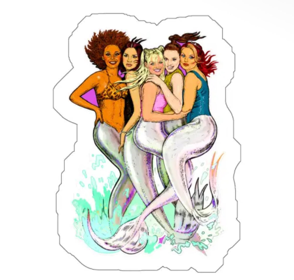 Spicemaids Die Cut Stickers