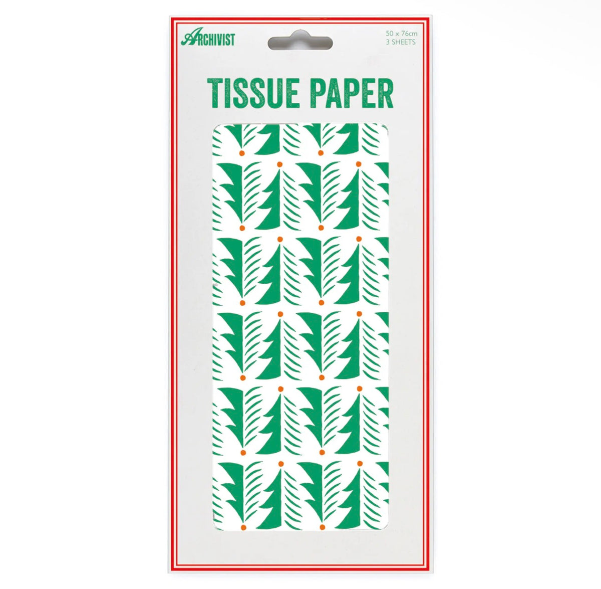 Conifer Christmas Tissue Paper
