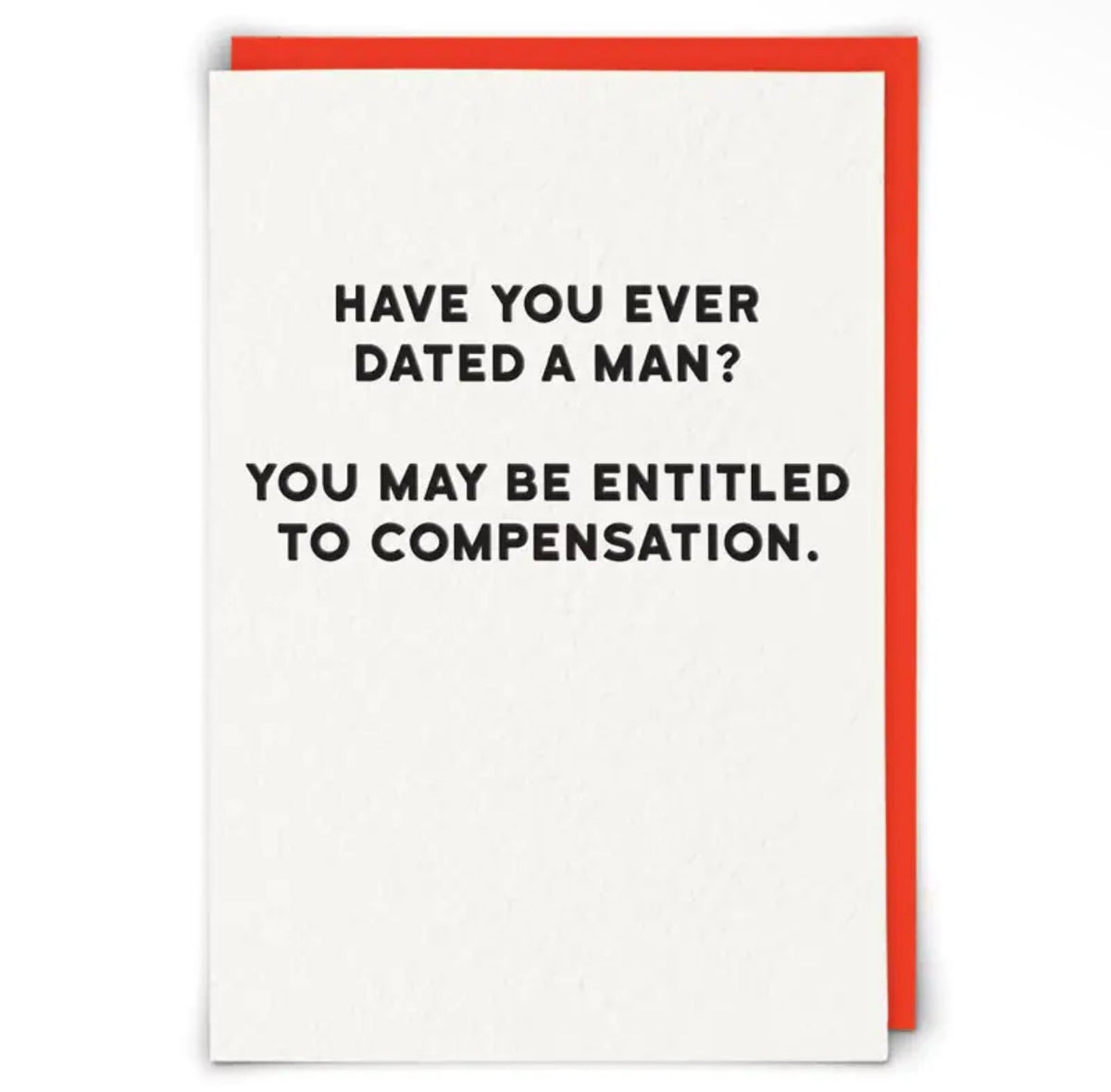 Compensation Greeting Card
