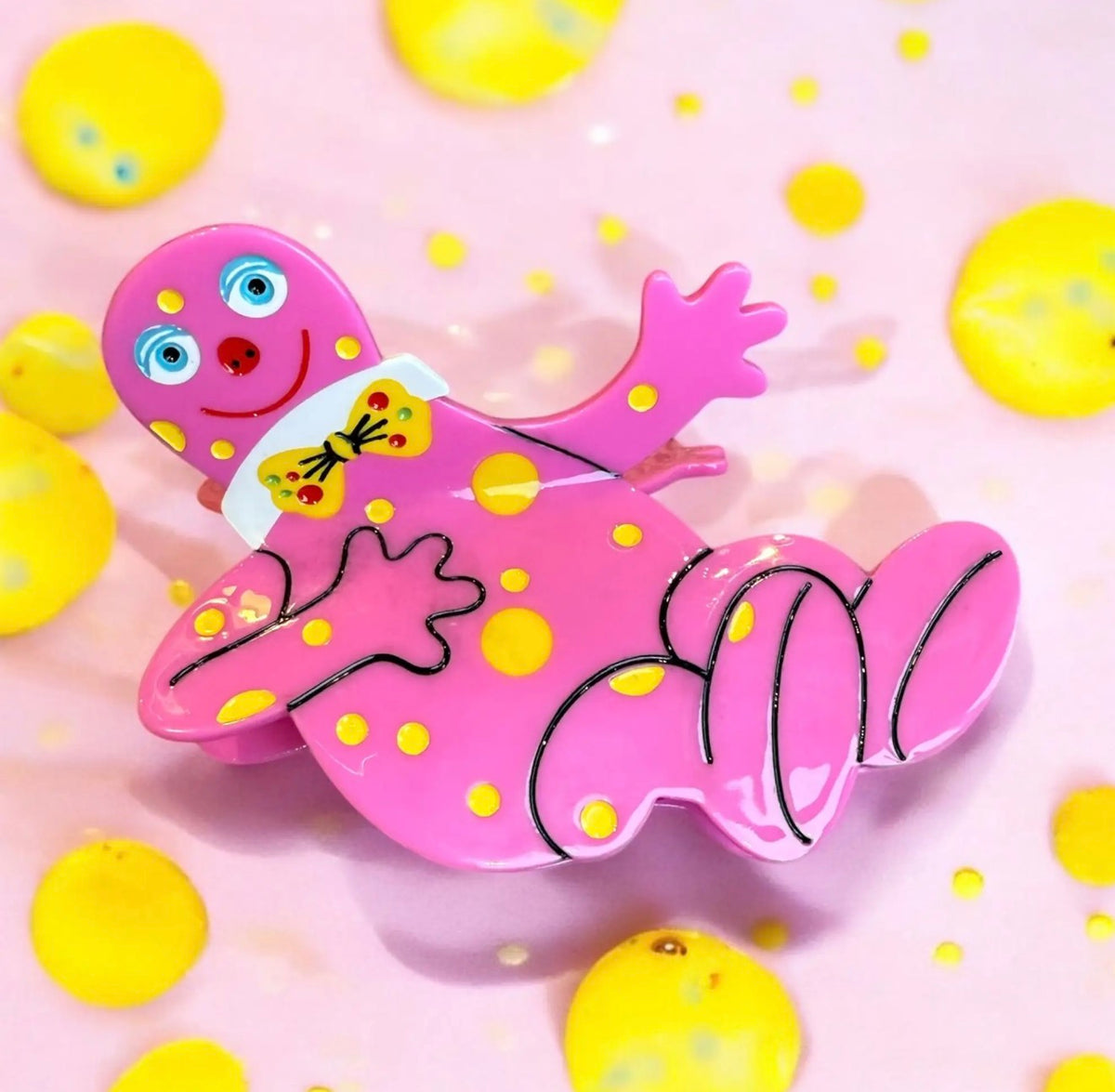 Mr Blobby Hair Claw
