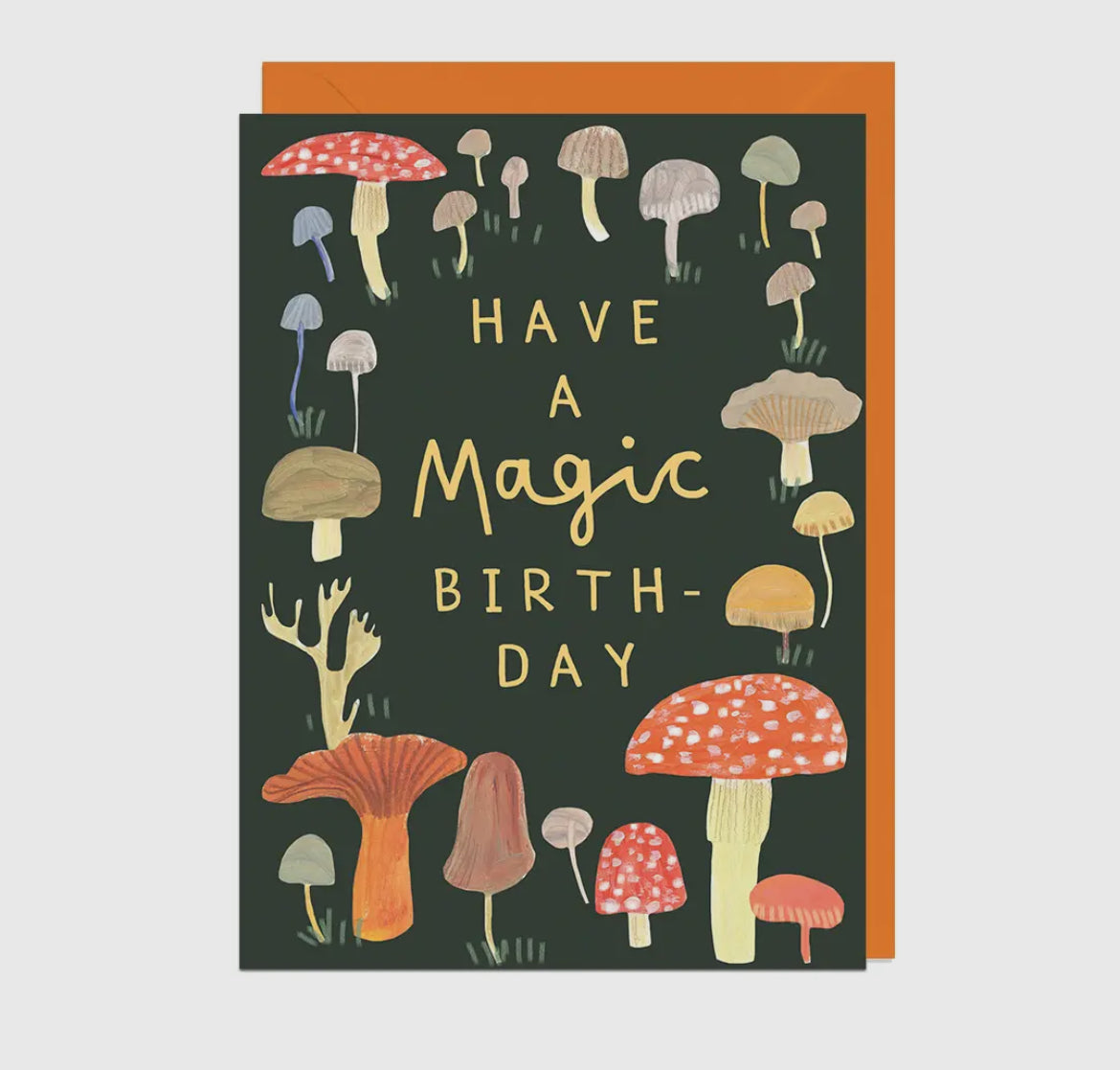 Magic Birthday Mushroom Card